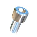 Allied Titanium 1/2"-13 Socket Head Cap Screw, Plain Titanium, 1 in Length 0017066